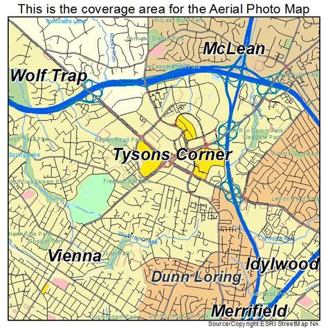 tysons corner map